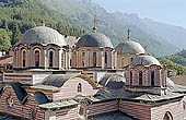 Rila Monastery, the five domed church the Nativity of the Virgin 